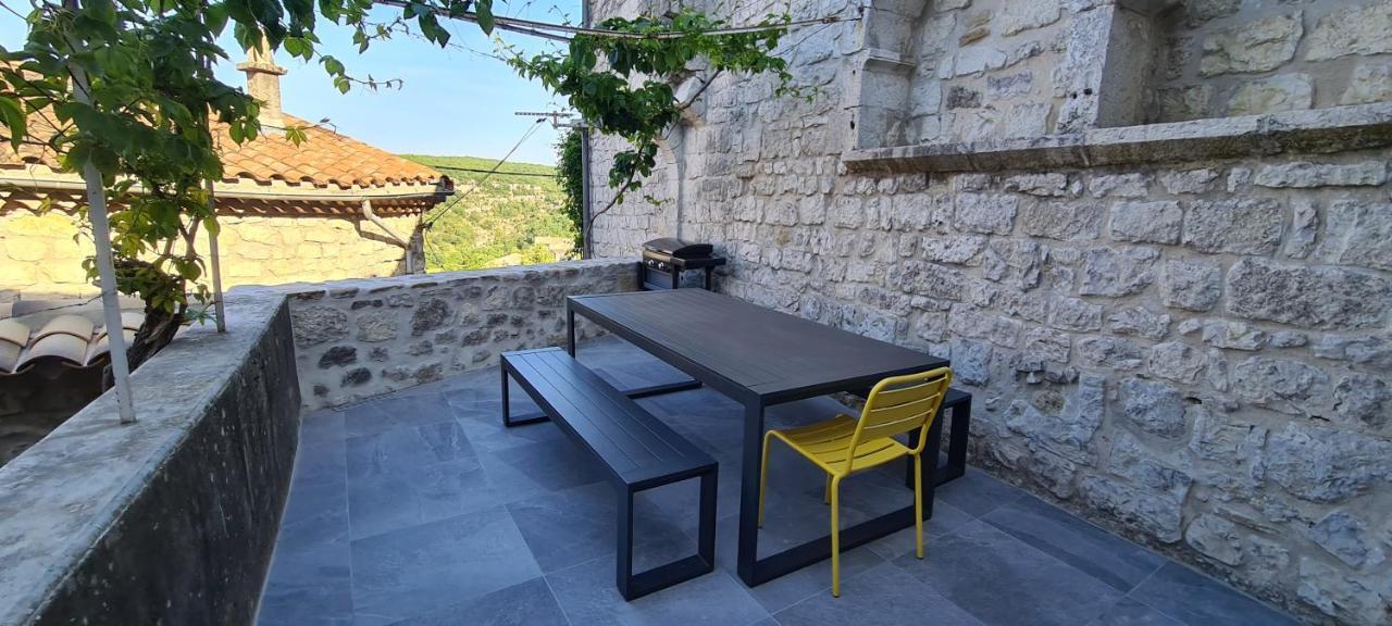 Magnifique Maison En Coeur De Balazuc, Proche Plages Ardeche エクステリア 写真
