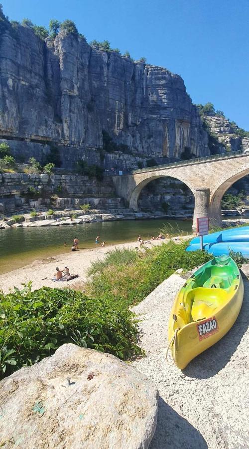 Magnifique Maison En Coeur De Balazuc, Proche Plages Ardeche エクステリア 写真