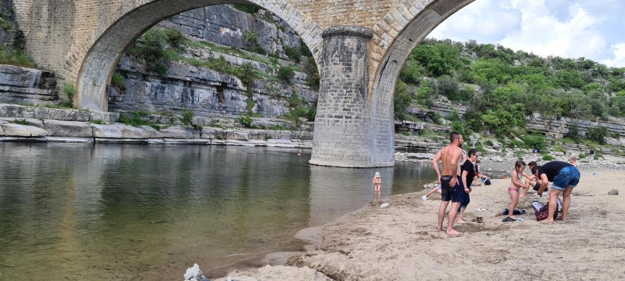 Magnifique Maison En Coeur De Balazuc, Proche Plages Ardeche エクステリア 写真