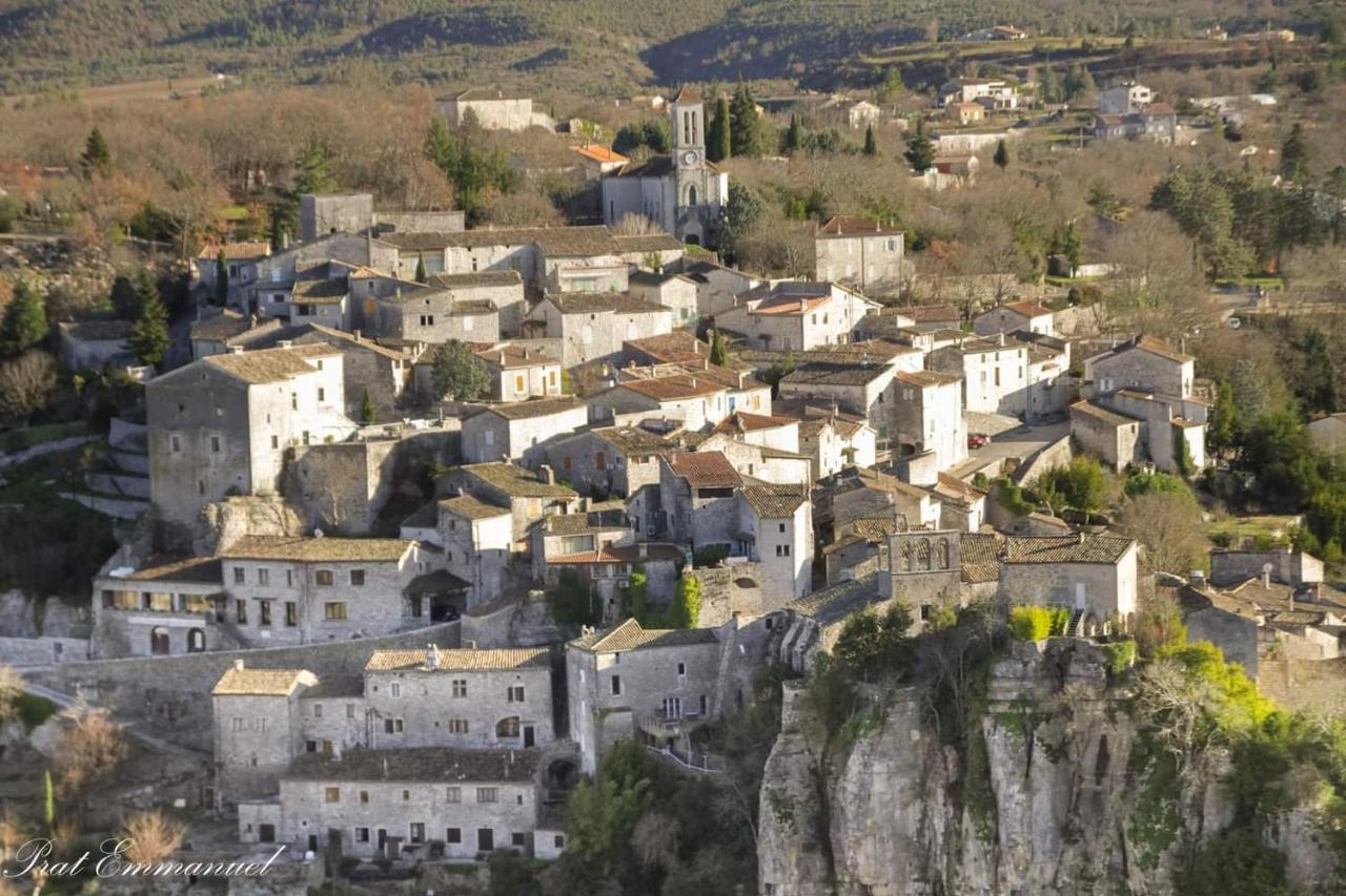 Magnifique Maison En Coeur De Balazuc, Proche Plages Ardeche エクステリア 写真
