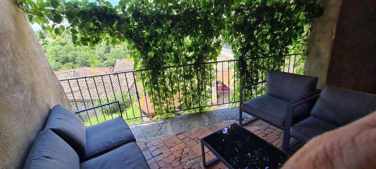 Magnifique Maison En Coeur De Balazuc, Proche Plages Ardeche エクステリア 写真